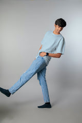 Relaxed crew (100% Cotton oversized tshirt)