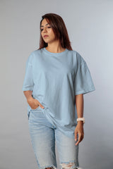 Relaxed crew (100% Cotton oversized tshirt)