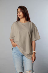 Relaxed crew (100% Cotton oversized tshirt)