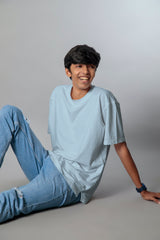 Relaxed crew (100% Cotton oversized tshirt)