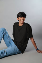 Relaxed crew (100% Cotton oversized tshirt)