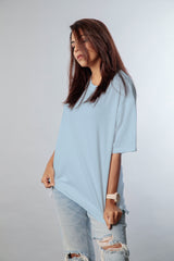 Relaxed crew (100% Cotton oversized tshirt)