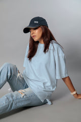 Relaxed crew (100% Cotton oversized tshirt)