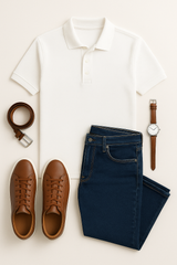 Pure Polo (100% Cotton collared tshirt)