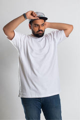 Relaxed crew (100% Cotton oversized tshirt)