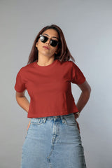 Barely crop (100% Cotton crop top)