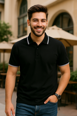 Solo Formali X Todo Basique Luxe Polo (100% Mercerised Cotton collared tshirt)