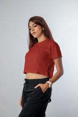 Barely crop (100% Cotton crop top)