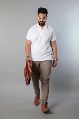 Solo Formali X Todo Basique Luxe Polo (100% Mercerised Cotton collared tshirt)