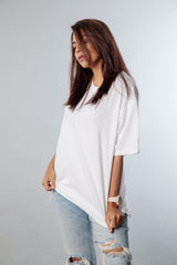 Relaxed crew (100% Cotton oversized tshirt)