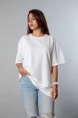 Relaxed crew (100% Cotton oversized tshirt)