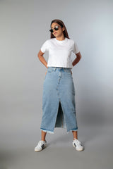 Barely crop (100% Cotton crop top)