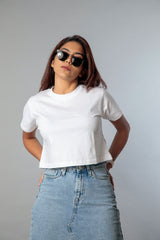 Barely crop (100% Cotton crop top)