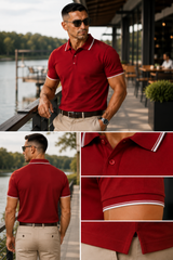 Solo Formali X Todo Basique Luxe Polo (100% Mercerised Cotton collared tshirt)