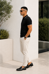 Solo Formali X Todo Basique Luxe Polo (100% Mercerised Cotton collared tshirt)