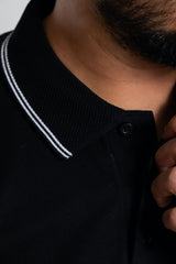 Solo Formali X Todo Basique Luxe Polo (100% Mercerised Cotton collared tshirt)