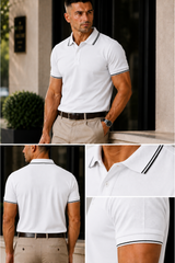 Solo Formali X Todo Basique Luxe Polo (100% Mercerised Cotton collared tshirt)