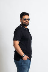 Solo Formali X Todo Basique Luxe Polo (100% Mercerised Cotton collared tshirt)