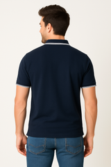 Solo Formali X Todo Basique Luxe Polo (100% Mercerised Cotton collared tshirt)