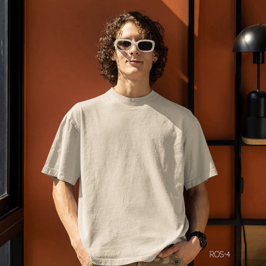 Relaxed crew (100% Cotton oversized tshirt)