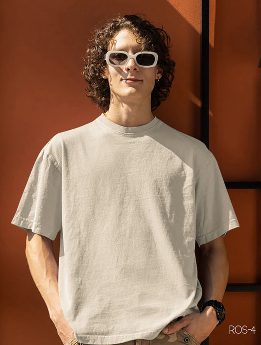 Relaxed crew (100% Cotton oversized tshirt)