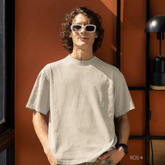 Relaxed crew (100% Cotton oversized tshirt)