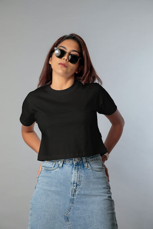Barely crop (100% Cotton crop top)