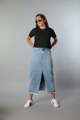 Barely crop (100% Cotton crop top)