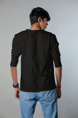 Extended crew (100% Cotton full sleeves tshirt)