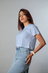 Barely crop (100% Cotton crop top)
