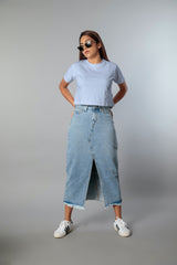 Barely crop (100% Cotton crop top)