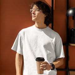 Relaxed crew (100% Cotton oversized tshirt)