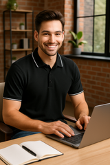 Solo Formali X Todo Basique Luxe Polo (100% Mercerised Cotton collared tshirt)