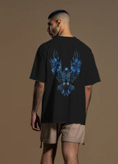 Printed Eagle Oversized T-shirt (100% Cotton oversized tshirt)