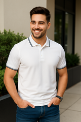 Solo Formali X Todo Basique Luxe Polo (100% Mercerised Cotton collared tshirt)