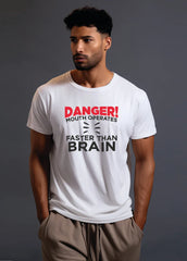 Brain Works Faster Core Crew (100% Cotton round neck tshirt)