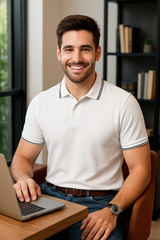 Solo Formali X Todo Basique Luxe Polo (100% Mercerised Cotton collared tshirt)