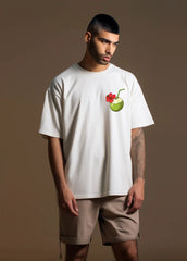 Printed Hawaii Coconut Oversized T-shirt (100% Cotton oversized tshirt)
