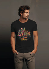 Banaras Assi Ghat Core Crew (100% Cotton round neck tshirt)