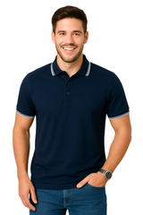 Solo Formali X Todo Basique Luxe Polo (100% Mercerised Cotton collared tshirt)