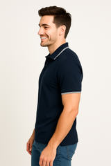 Solo Formali X Todo Basique Luxe Polo  (100% Mercerised Cotton collared tshirt)