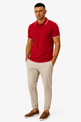 Solo Formali X Todo Basique Luxe Polo  (100% Mercerised Cotton collared tshirt)