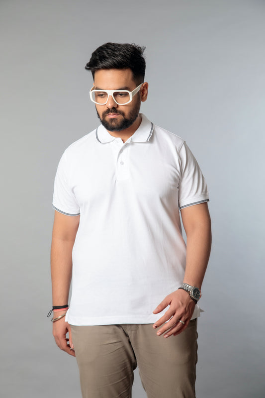 Solo Farmali X Todo Basique Luxe Polo  (100% Mercerised Cotton collared tshirt)