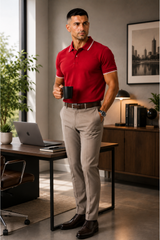 Solo Formali X Todo Basique Luxe Polo  (100% Mercerised Cotton collared tshirt)