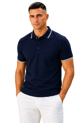 Solo Formali X Todo Basique Luxe Polo  (100% Mercerised Cotton collared tshirt)