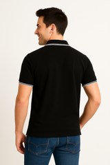 Solo Formali X Todo Basique Luxe Polo  (100% Mercerised Cotton collared tshirt)