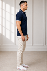 Solo Formali X Todo Basique Luxe Polo  (100% Mercerised Cotton collared tshirt)