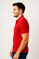 Solo Formali X Todo Basique Luxe Polo  (100% Mercerised Cotton collared tshirt)