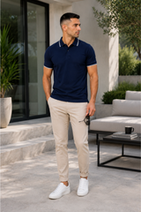 Solo Formali X Todo Basique Luxe Polo  (100% Mercerised Cotton collared tshirt)