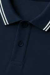 Solo Formali X Todo Basique Luxe Polo  (100% Mercerised Cotton collared tshirt)